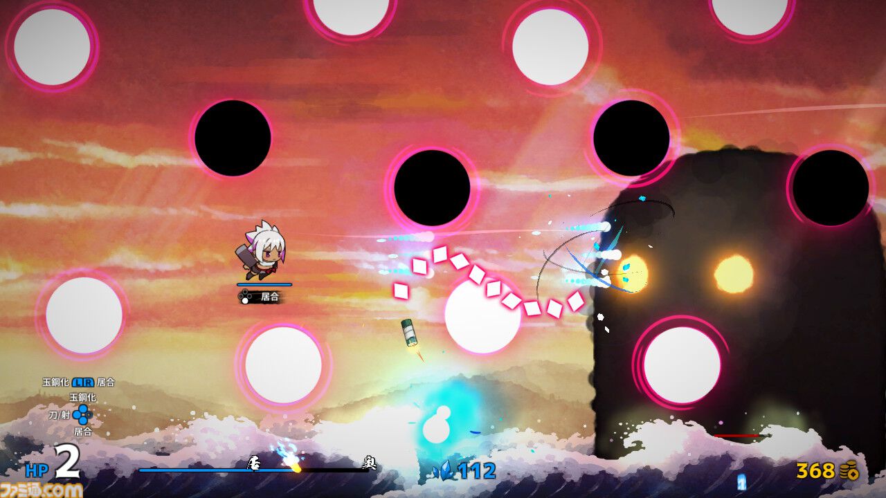 『百合太刀降魔伝』Switch版が発売。パリィや多彩な必殺技を駆使して“敵も弾幕も斬り伏せる”横スクロールシューティング