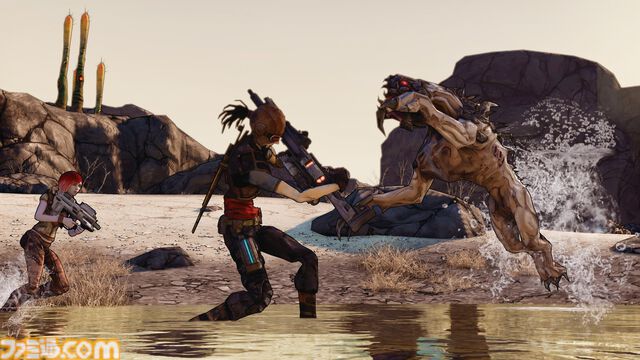 『ボーダーランズ』シリーズをひと言でいうなら「ヒャッハー！」。暴力と混沌に満ちた惑星で未知のお宝“ヴォルト”を追う、最高にハイテンションな冒険譚
