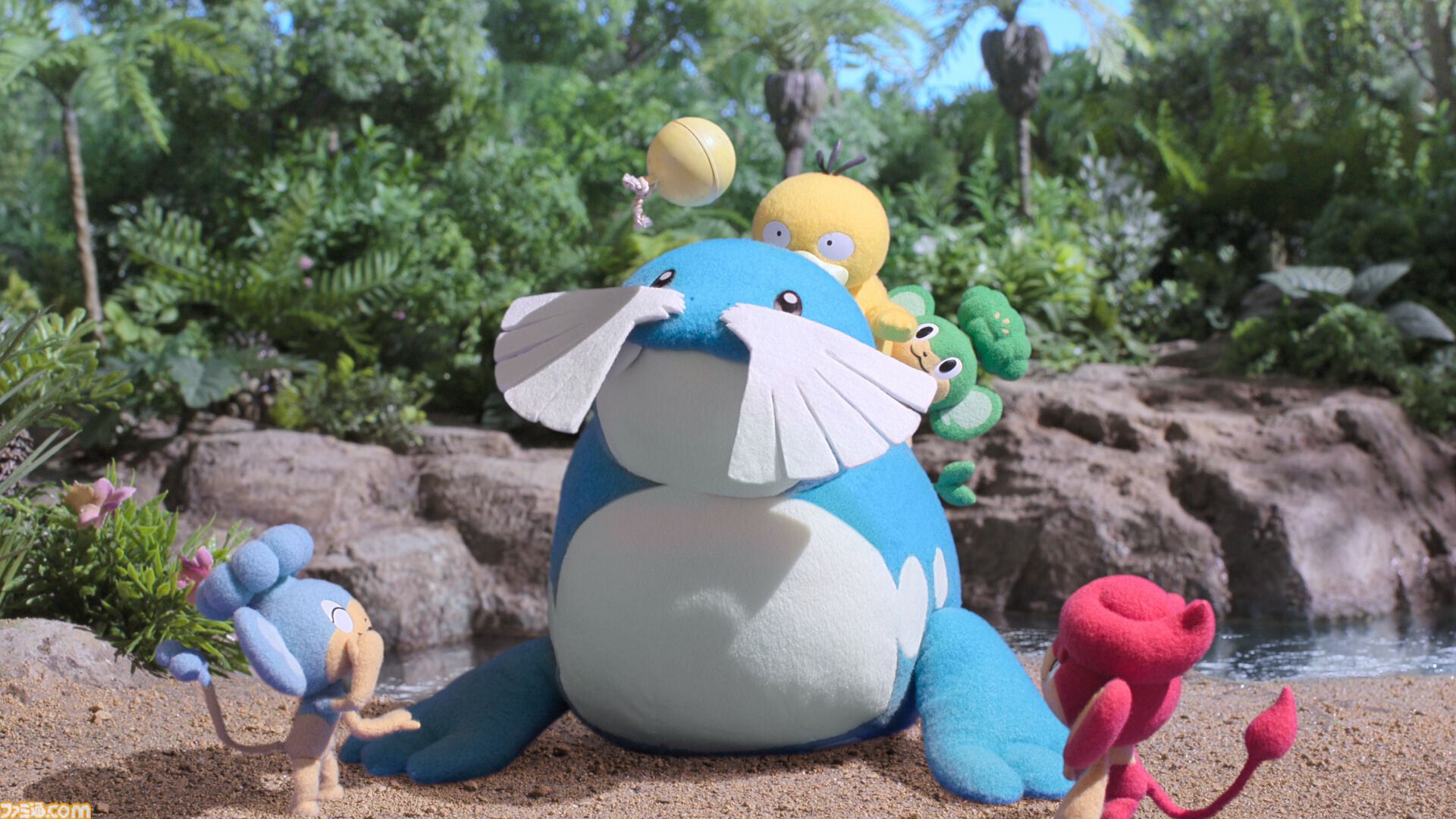 ポージングぬいぐるみ コダック ポケモンコンシェルジュ 【2個