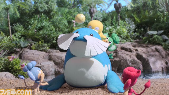 『ポケモンコンシェルジュ』じゃれつくウインディ、コダックの頭の毛が気になるコリンクなど新エピソードの写真公開。9月9日からは『ポケモンGO』に浮き輪をつけたコダックが登場