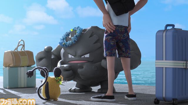 『ポケモンコンシェルジュ』じゃれつくウインディ、コダックの頭の毛が気になるコリンクなど新エピソードの写真公開。9月9日からは『ポケモンGO』に浮き輪をつけたコダックが登場