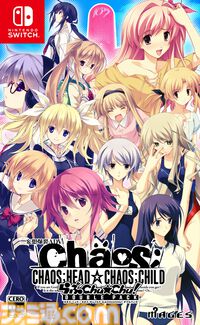 『カオスヘッド/カオスチャイルド らぶChu☆Chu！ ダブルパック』Switch向けに11/27発売決定。科学ADVシリーズのラブコメ全振り派生作品（LCC）がセットになって登場