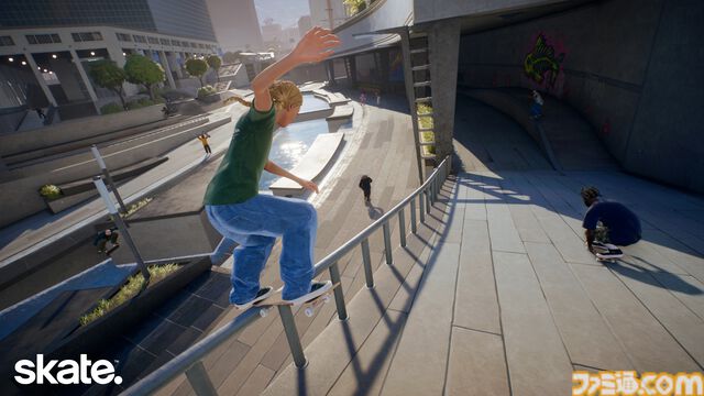 スケボーゲー『skate.』が9月17日アーリーアクセス開始決定