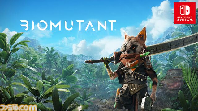 『バイオミュータント』モフモフのミュータントが縦横無尽に戦うアクションRPG。Switch版が本日（5/14）発売。二刀流になれる追加DLCも同梱