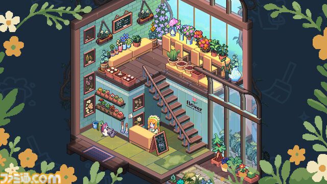 『夢物語の街』のんびり片付け＆部屋づくり。引っ越しや掃除のお手伝い、町のネコたちとの交流も。チルいひとときが楽しめるゲームが本日（8/27）リリース