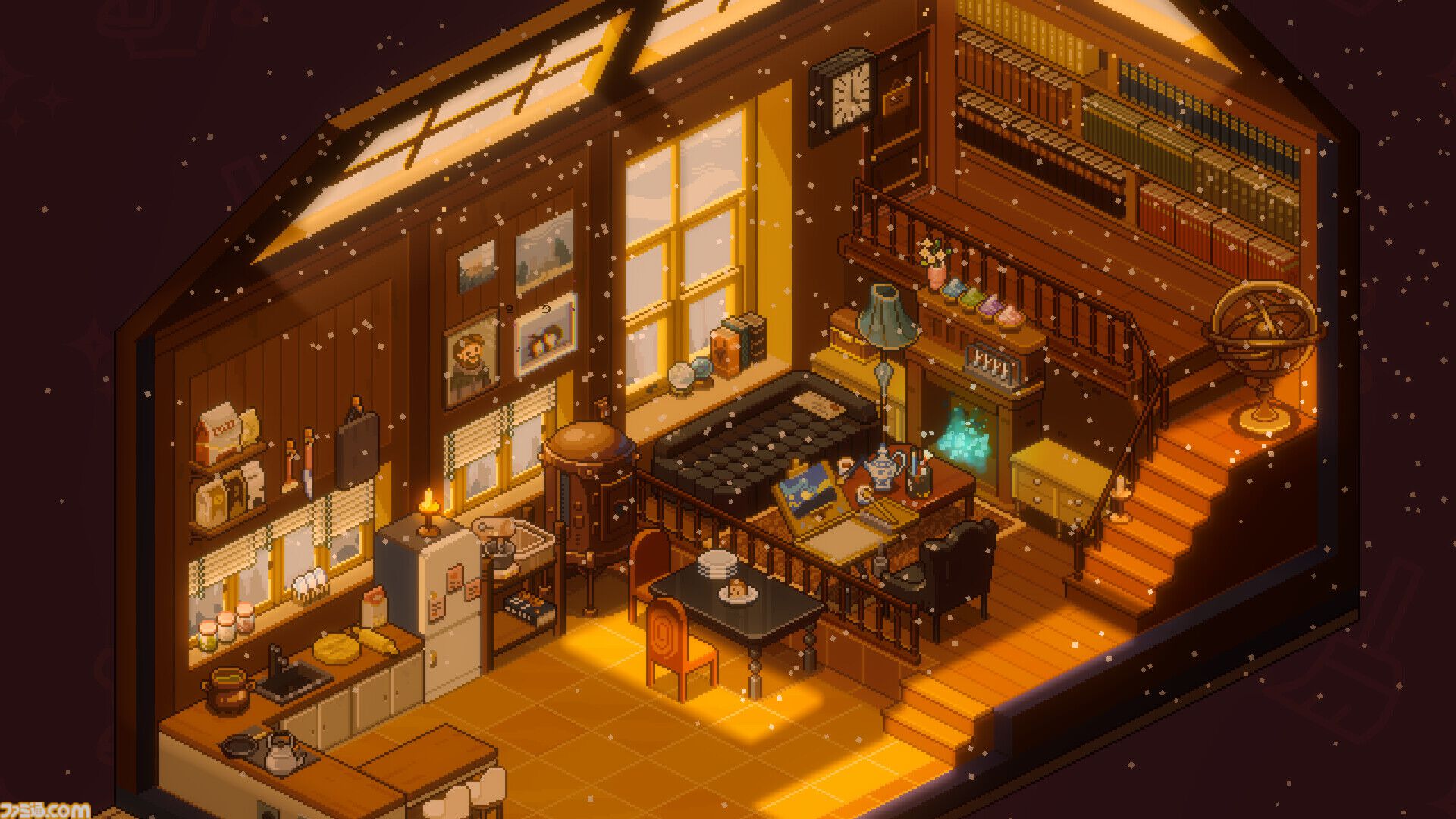 『夢物語の街』のんびり片付け＆部屋づくり。引っ越しや掃除のお手伝い、町のネコたちとの交流も。チルいひとときが楽しめるゲームが本日（8/27）リリース