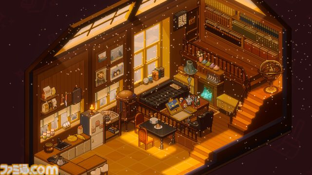 『夢物語の街』のんびり片付け＆部屋づくり。引っ越しや掃除のお手伝い、町のネコたちとの交流も。チルいひとときが楽しめるゲームが本日（8/27）リリース