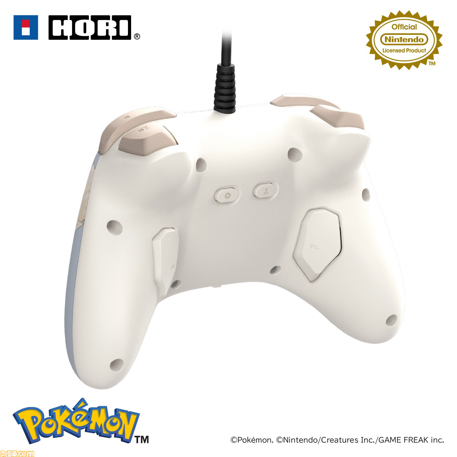 【ポケモン】イーブイのSwitch2用ホリパッド登場。Cボタン対応で背面ボタンやボタン割り当て機能なども搭載。公式ライセンスの6製品が9月発売