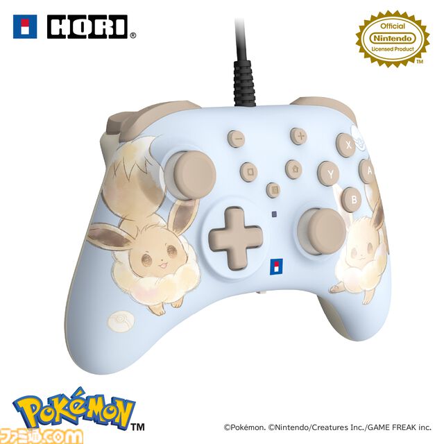 【ポケモン】イーブイのSwitch2用ホリパッド登場。Cボタン対応で背面ボタンやボタン割り当て機能なども搭載。公式ライセンスの6製品が9月発売