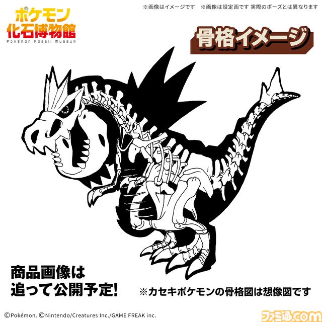 『ポケモン』プテラ＆ガチゴラスを“骨格”から組み立てられるプラモデルが発売決定。ポケプラカセキポケモンシリーズが新登場。2026年2月発売
