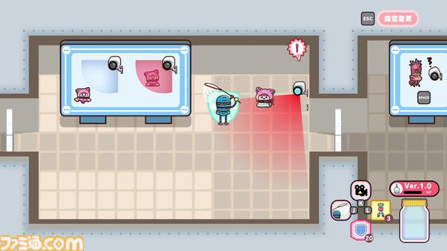 『プリッとプリズナー』Steam版のオープンベータテストが8月28日より開催決定。カナヘイがキャラデザを手掛ける対戦パーティーアクション