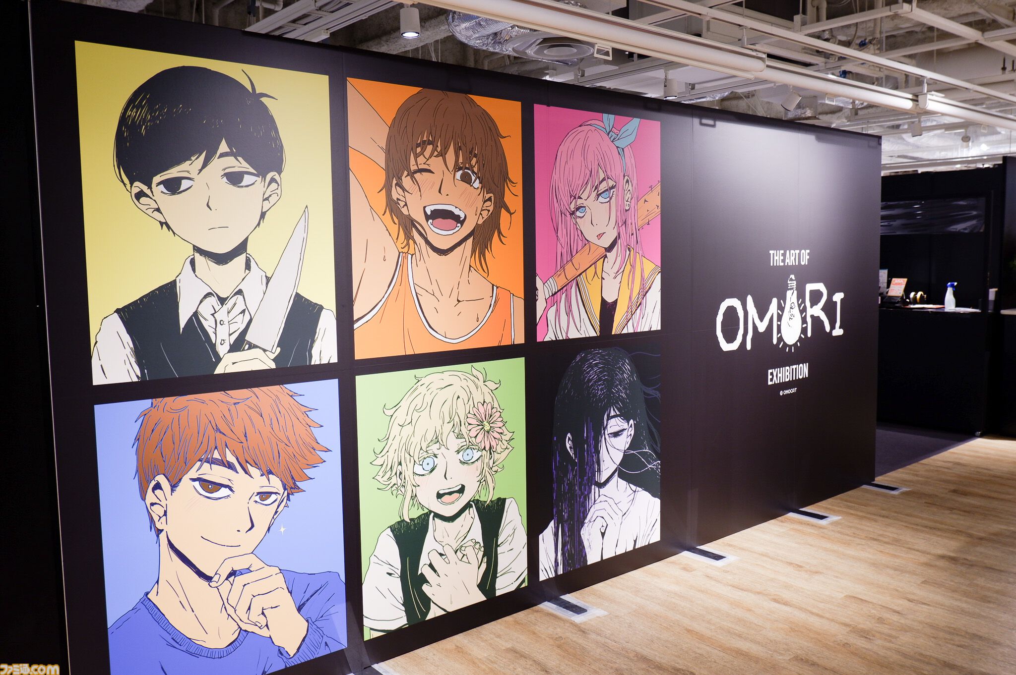 OMORI』展示会で原画やコンセプトアートを見てきた。押し寄せる