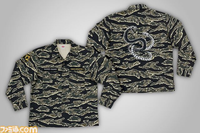 『メタルギア ソリッド デルタ』とEDWINのコラボジーンズが登場。カモフラ率高まるシャツ、カーゴパンツやTシャツも。オンラインで受注開始