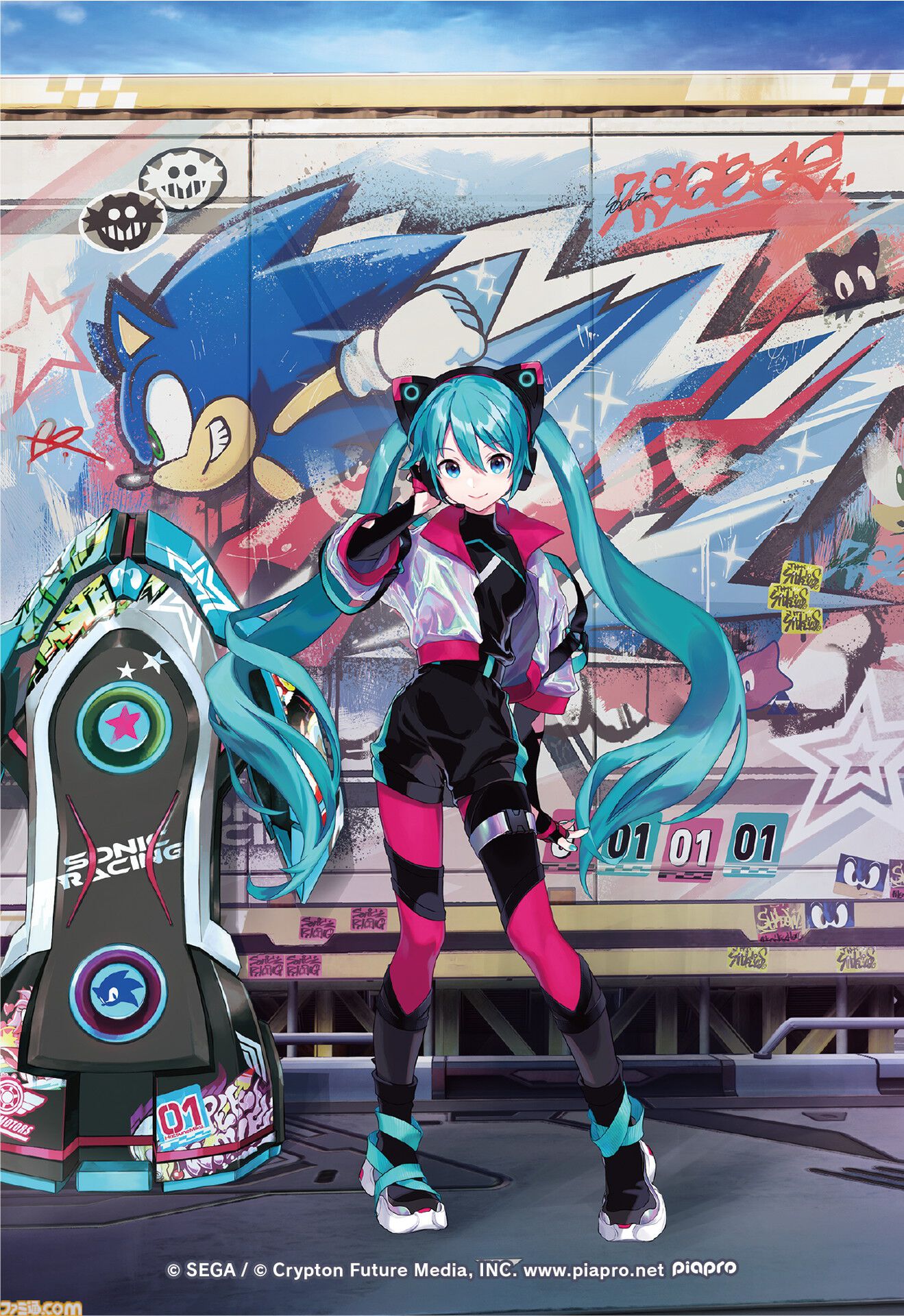 ソニック×初音ミクの音楽プロジェクト始動。楽曲は『ソニック