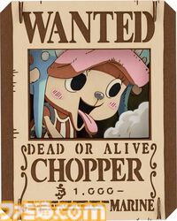 『ワンピース』の手配書をペーパークラフトで立体的に再現。ゾロ、ナミ、チョッパー、ロー、キッドなど13種のペーパーシアターが9月30日より順次発売