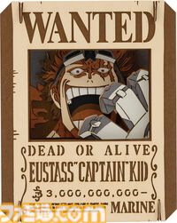 『ワンピース』の手配書をペーパークラフトで立体的に再現。ゾロ、ナミ、チョッパー、ロー、キッドなど13種のペーパーシアターが9月30日より順次発売