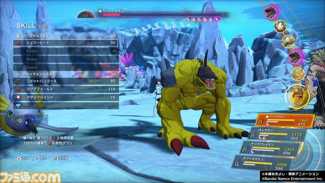 『デジモンストーリー タイムストレンジャー』純真無垢なパタモンが悪知恵に目覚めた。16種類の性格でより個性的＆戦略的に。ひりつく戦いの切り札はハンギョモンだった【先行プレイ第2弾】