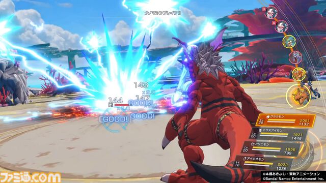 『デジモンストーリー タイムストレンジャー』純真無垢なパタモンが悪知恵に目覚めた。16種類の性格でより個性的＆戦略的に。ひりつく戦いの切り札はハンギョモンだった【先行プレイ第2弾】