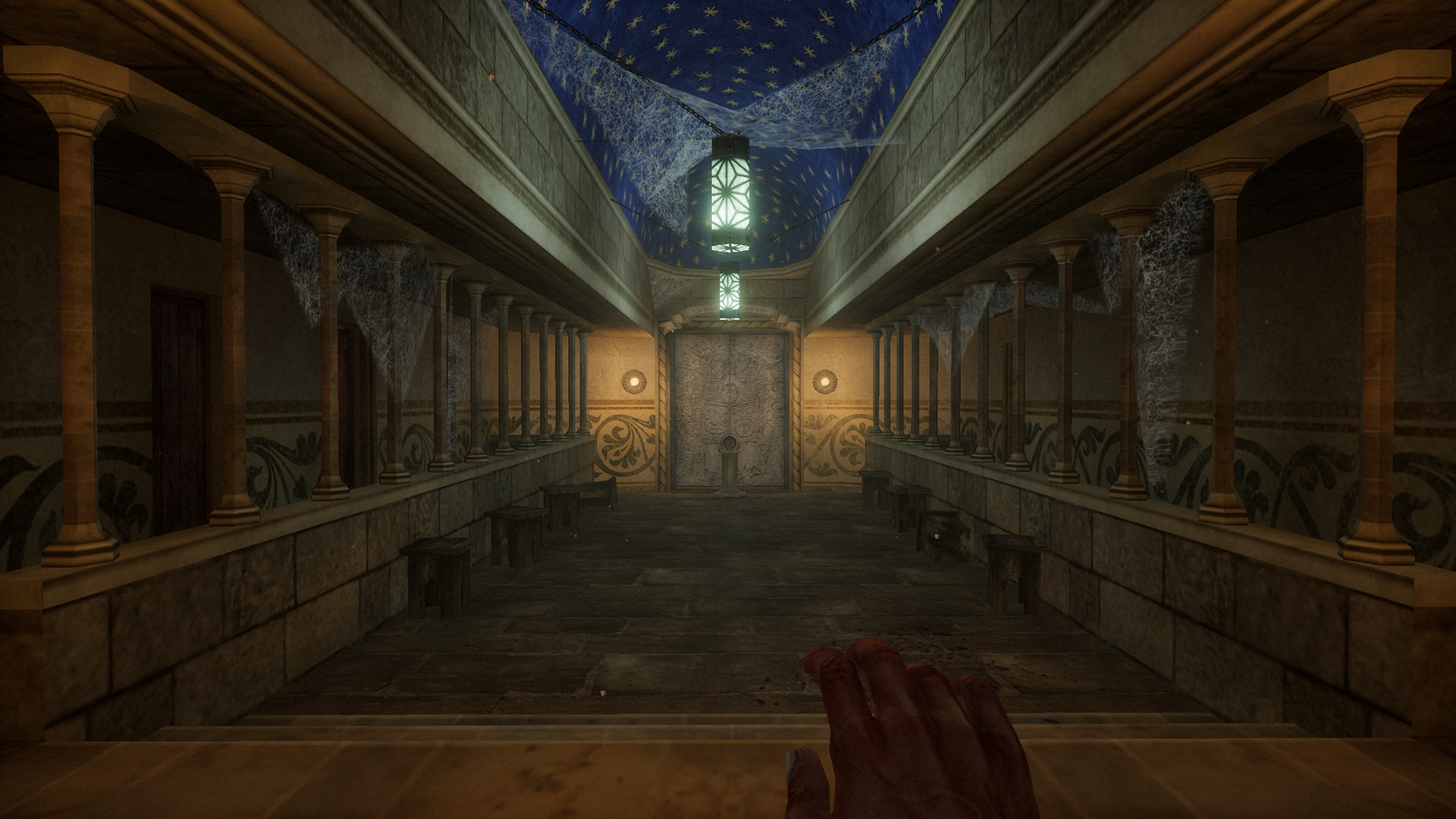『Caput Mortum』右手を操り錬金術師の塔を探索するレトロホラーがSteamにてリリース。不気味なモンスターが徘徊する廃墟に隠された禁忌を解き明かせ