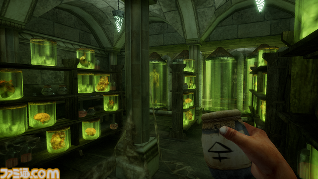 『Caput Mortum』右手を操り錬金術師の塔を探索するレトロホラーがSteamにてリリース。不気味なモンスターが徘徊する廃墟に隠された禁忌を解き明かせ