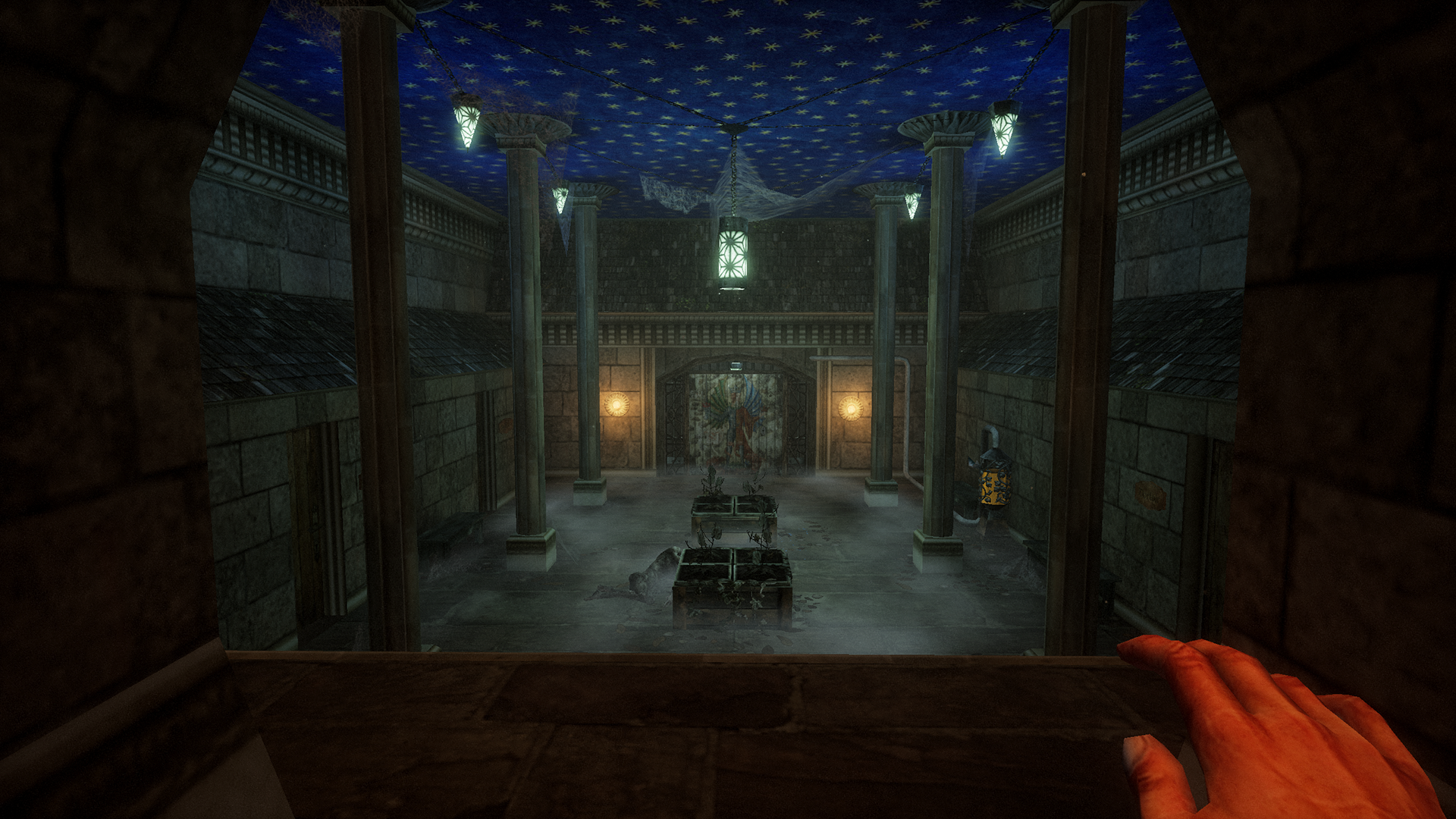 『Caput Mortum』右手を操り錬金術師の塔を探索するレトロホラーがSteamにてリリース。不気味なモンスターが徘徊する廃墟に隠された禁忌を解き明かせ