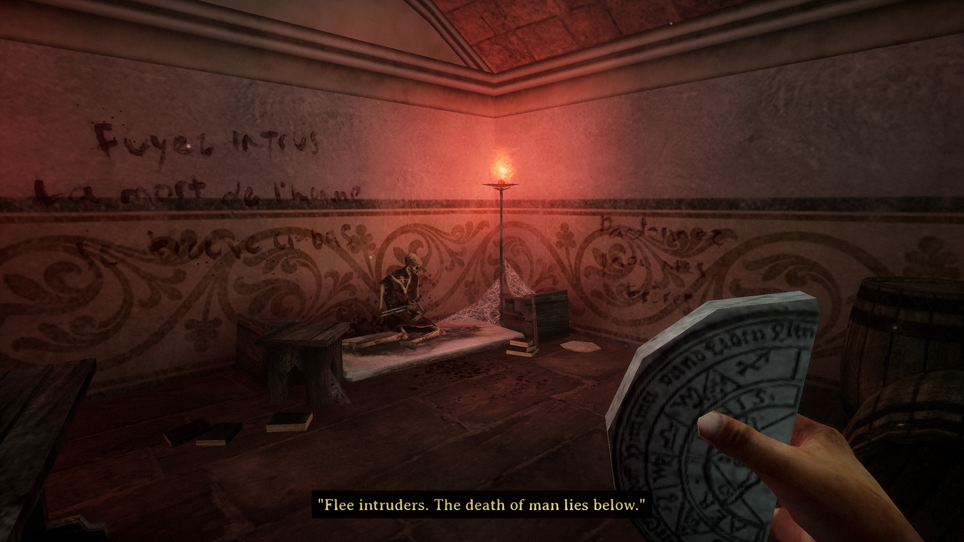 『Caput Mortum』右手を操り錬金術師の塔を探索するレトロホラーがSteamにてリリース。不気味なモンスターが徘徊する廃墟に隠された禁忌を解き明かせ