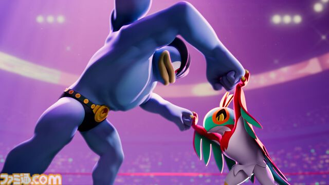 【メガルチャブル】『ポケモンレジェンズZ-A』増量した筋肉で己の強さを見せつけるエンターテイナー！ ルチャブルがメガシンカ。新映像も公開
