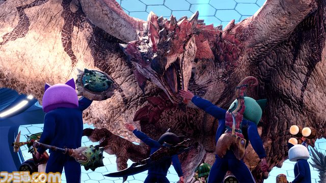 【スト6】『モンハンワイルズ』コラボが9月1日から開催。レ・ダウやアルシュベルドらをイメージしたEXカラーが登場。ハンターのエモートなどを入手できる投票イベントも