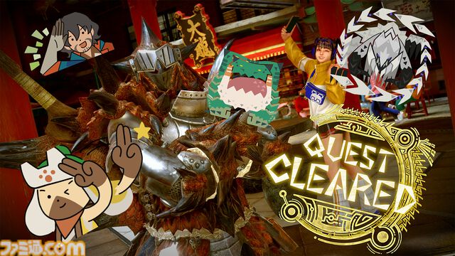 【スト6】『モンハンワイルズ』コラボが9月1日から開催。レ・ダウやアルシュベルドらをイメージしたEXカラーが登場。ハンターのエモートなどを入手できる投票イベントも