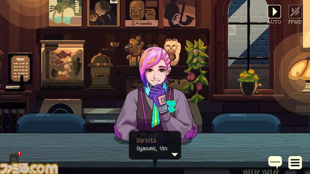 『コーヒートーク トーキョー』V2体験版が配信。1日目の全編をプレイでき、2日目も一部先行体験できる