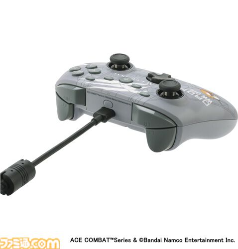 『エースコンバット』デザインのコントローラーが明日（8/30）発売。USB有線接続＆2.4GHzレシーバーの無線接続に対応。ポーリングレート1000Hzの低遅延仕様