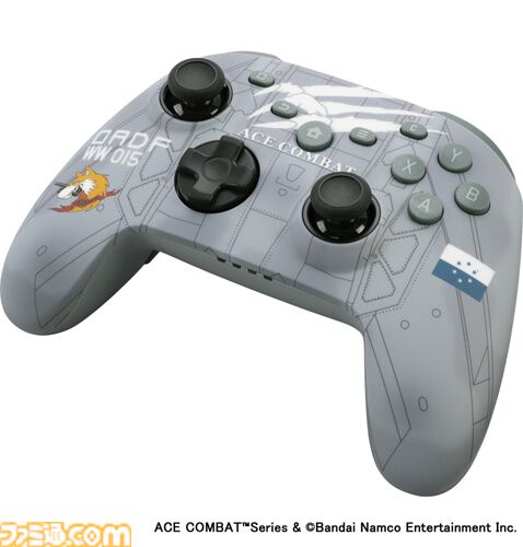 『エースコンバット』デザインのコントローラーが明日（8/30）発売。USB有線接続＆2.4GHzレシーバーの無線接続に対応。ポーリングレート1000Hzの低遅延仕様
