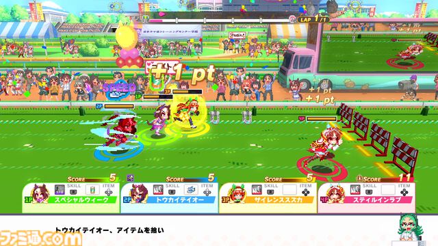 『ウマ娘 熱血ハチャメチャ大感謝祭！』がセールで1452円（70％オフ）。ドット絵ウマ娘たちの1周年記念イラストも公開【ハチャウマ】