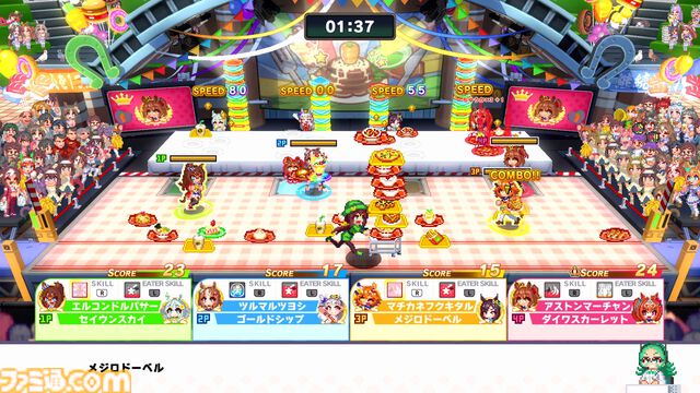 『ウマ娘 熱血ハチャメチャ大感謝祭！』がセールで1452円（70％オフ）。ドット絵ウマ娘たちの1周年記念イラストも公開【ハチャウマ】