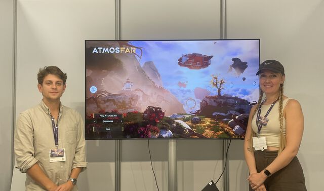 『ATMOSFAR』集英社ゲームズ新作を試遊リポート。地球との重力の違いを感じる浮遊感、風を受けてふらつく飛行機。「飛ぶのって難しいけど楽しい！」【gamescom 2025】