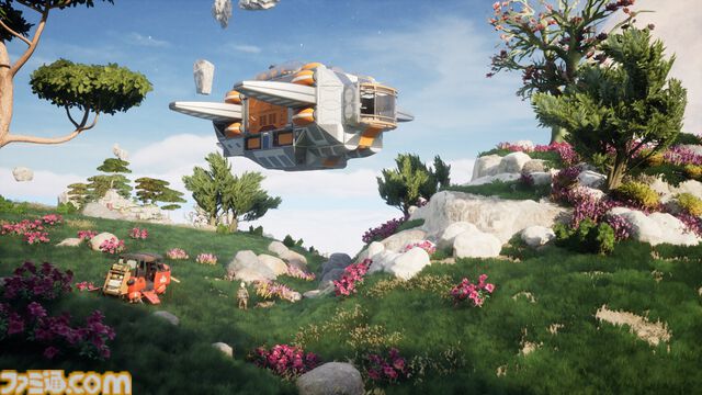『ATMOSFAR』集英社ゲームズ新作を試遊リポート。地球との重力の違いを感じる浮遊感、風を受けてふらつく飛行機。「飛ぶのって難しいけど楽しい！」【gamescom 2025】