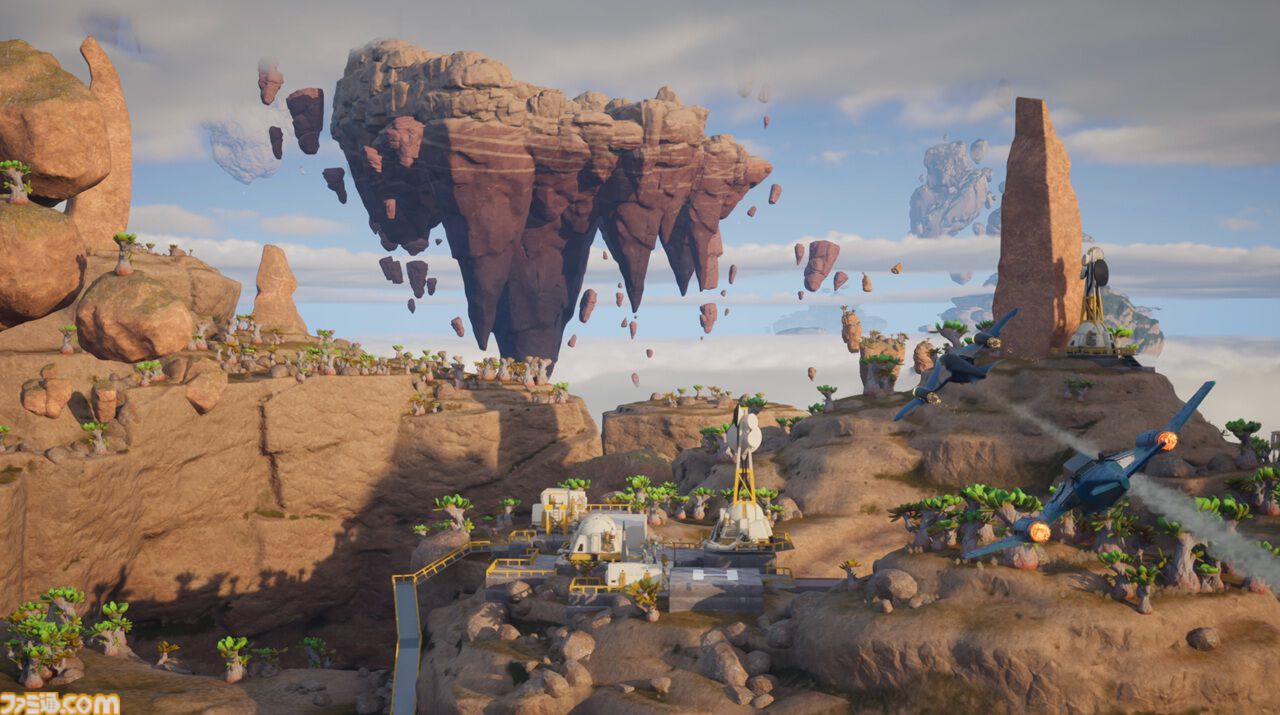 『ATMOSFAR』集英社ゲームズ新作を試遊リポート。地球との重力の違いを感じる浮遊感、風を受けてふらつく飛行機。「飛ぶのって難しいけど楽しい！」【gamescom 2025】