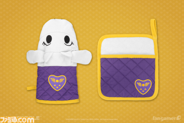 『UNDERTALE（アンダーテール）』トリエルの鍋つかみ、エプロン、うざいイヌのマグカップ、サンズの“サイアクな乾杯を”グラスなどのアイテムが登場