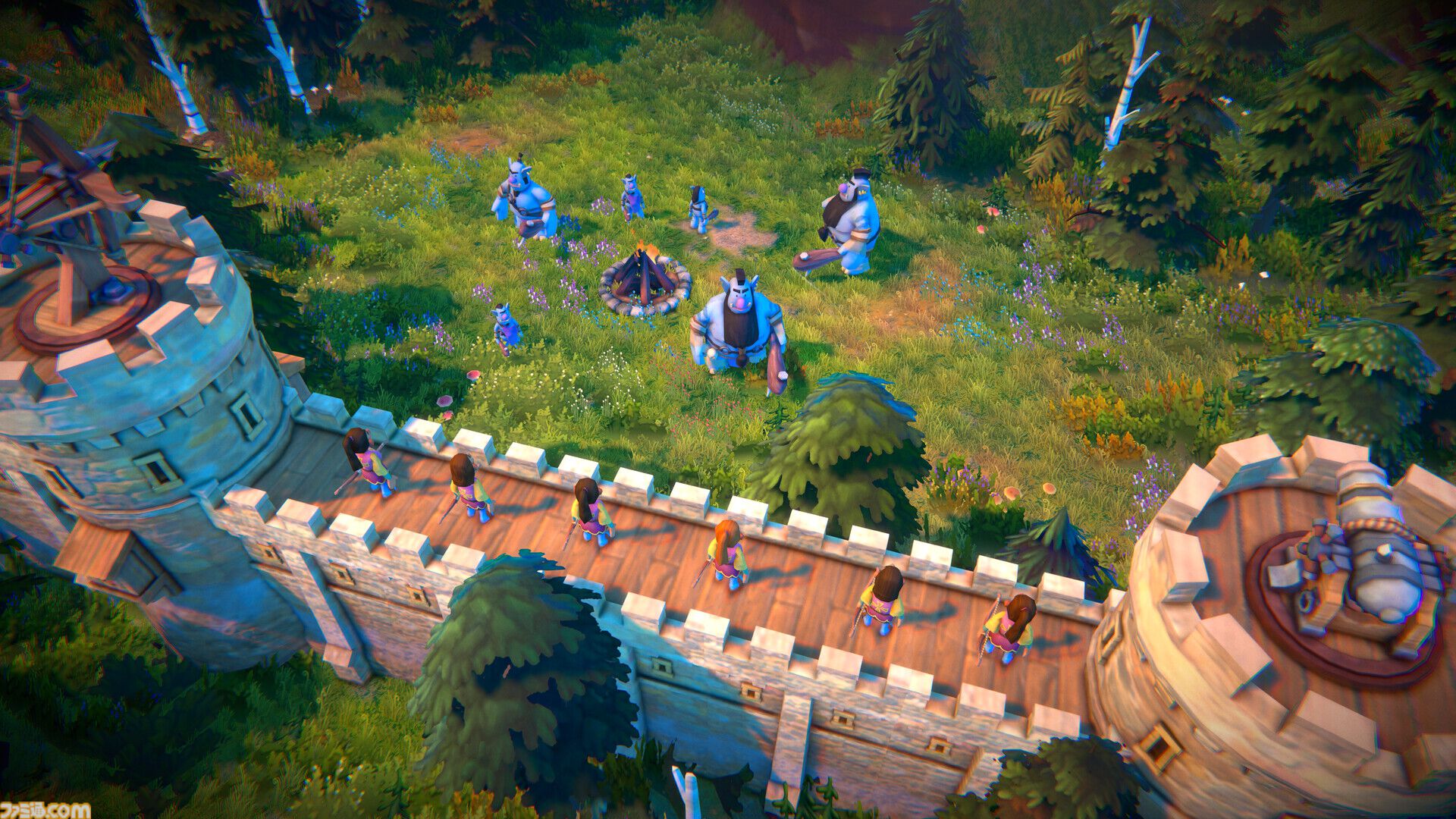 おとぎ話の街づくりシム『フェイブルダム』がSteamにて正式リリース。ドラゴンや魔女から街を守りながら、領主として街を発展させるゆるかわシミュレーション