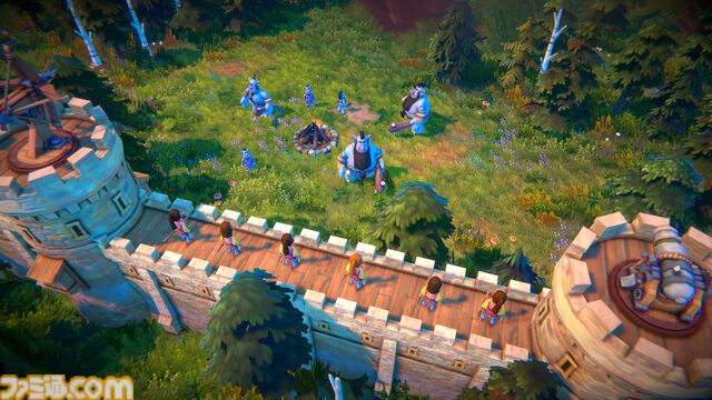 おとぎ話の街づくりシム『フェイブルダム』がSteamにて正式リリース。ドラゴンや魔女から街を守りながら、領主として街を発展させるゆるかわシミュレーション
