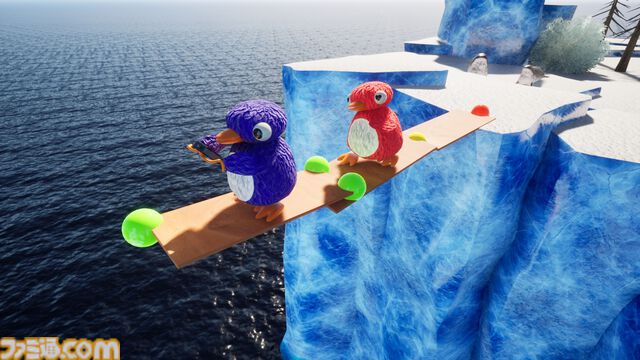 『LINK』バラバラになった南極に命がけで橋を架けろ！ 最大8人マルチに対応する橋作りゲームのSteamストアページが公開