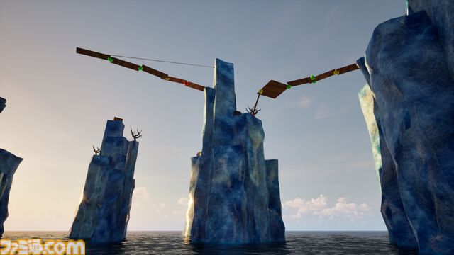 『LINK』バラバラになった南極に命がけで橋を架けろ！ 最大8人マルチに対応する橋作りゲームのSteamストアページが公開