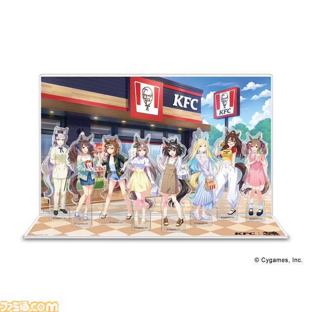 『ウマ娘』×ケンタッキーコラボが今年も開催。アイテム付きパックがネットオーダー限定で9/9より販売。ゲーム内コンテンツ“KFCさんぽ”も復刻