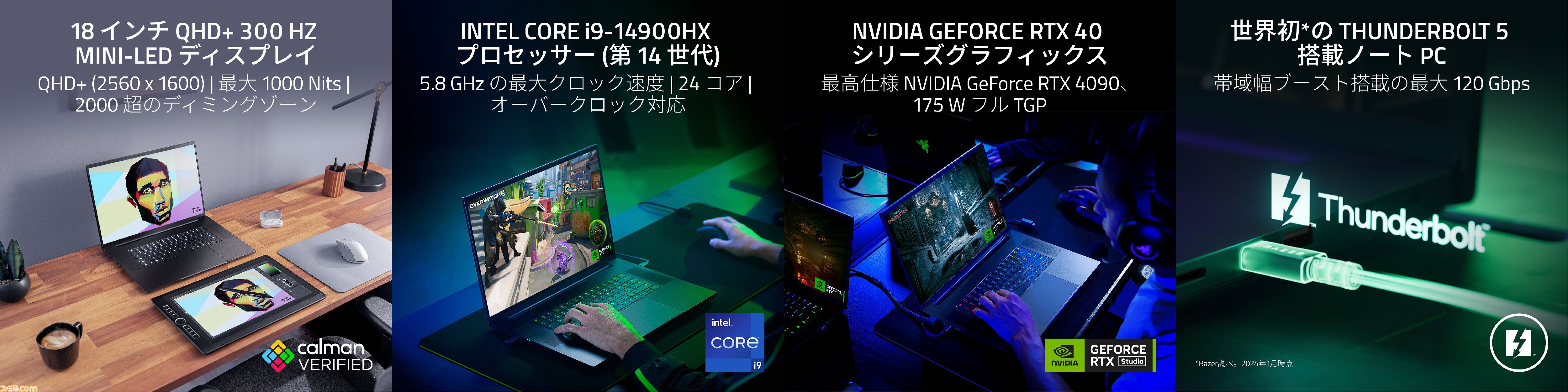 Razer史上最もパワフルなゲーミングノートPC“Razer Blade 18”が5/25