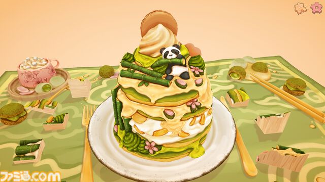 『UMAMIパズル』うまそうな料理やスイーツを作る癒し系パズルゲーム。木のブロックでジオラマ製作【11月17日発売】