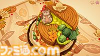 『UMAMIパズル』うまそうな料理やスイーツを作る癒し系パズルゲーム。木のブロックでジオラマ製作【11月17日発売】