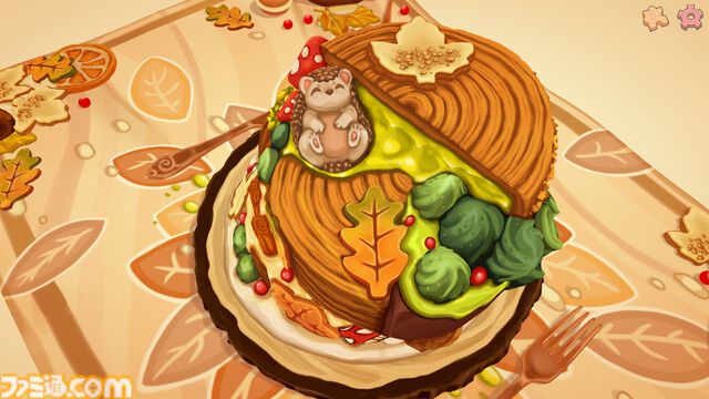 『UMAMIパズル』うまそうな料理やスイーツを作る癒し系パズルゲーム。木のブロックでジオラマ製作【11月17日発売】