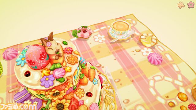 『UMAMIパズル』うまそうな料理やスイーツを作る癒し系パズルゲーム。木のブロックでジオラマ製作【11月17日発売】