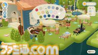 『トゥインクルビー』空に浮かぶジオラマ島を作って暮らす人々を眺めるデコレーションゲーム。9月24日に発売、告知トレーラーが公開