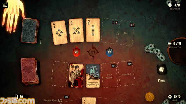 『ブラックジャケット』イカサマありのルール捻じ曲げブラックジャック。地獄から脱出するため、無法なコンボで金を稼ぐデッキ構築ローグライト